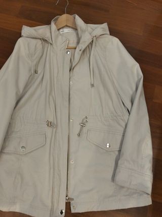 Gabardina Sfera Talla S Beige