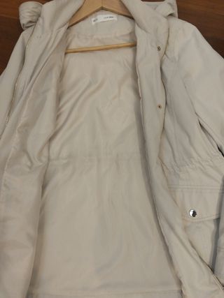 Gabardina Sfera Talla S Beige