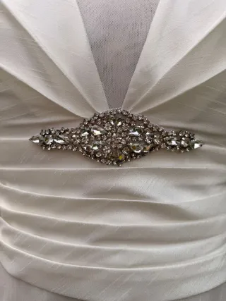 Vestido de Novia Seda Talla 48