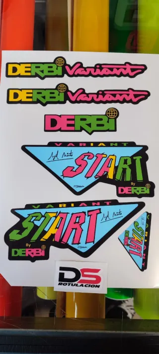 Kit Adhesivos Derbi Variant Start