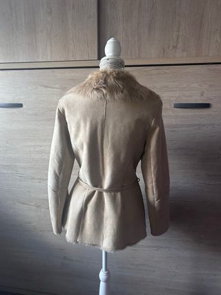 Abrigo piel auténtica