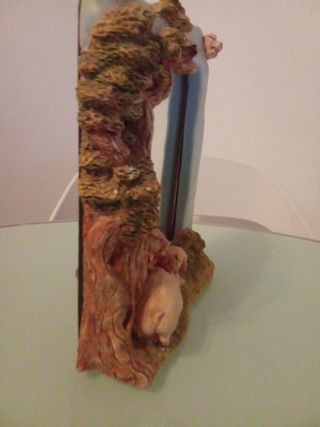 Specchio decorativo maialini e albero