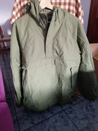 Chaqueta unisex verde oliva