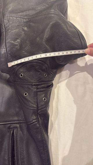 Chaqueta Cuero Harley Davidson Negra