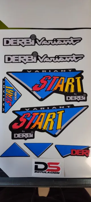 Kit Vinilos Derbi Variant Start