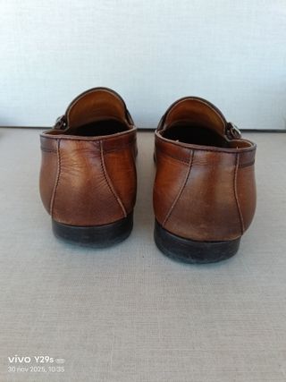 Scarpe Berwick Doppia Fibbia Marrone Tg. 40