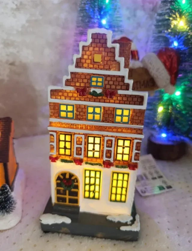 Conjunto de 3 casas decorativas