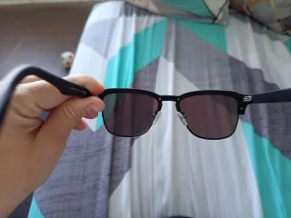 Gafas de sol hombre negras y azules