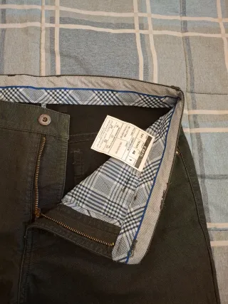 3 Pantalones clásicos hombre talla 46