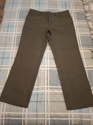 3 Pantalones clásicos hombre talla 46