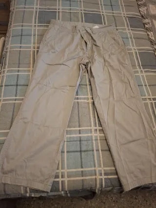 3 Pantalones clásicos hombre talla 46