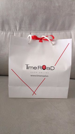 Colgante Ankh Time Road Negro y Rojo