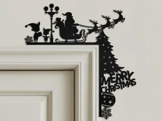 Decorazione Natalizia Angolare in PLA