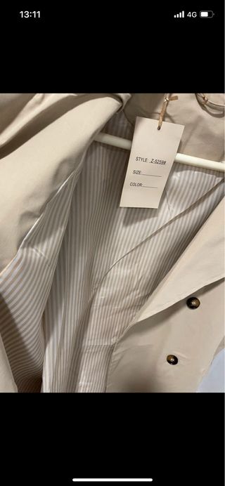 Gabardina BELENBERG Beige