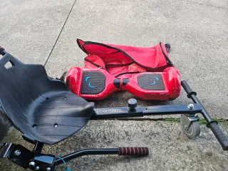 Hoverboard SmartGyro Rojo + Funda + Silla