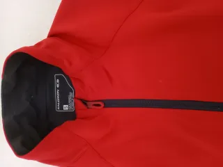 Chaqueta Salomon Talla S Roja y Gris