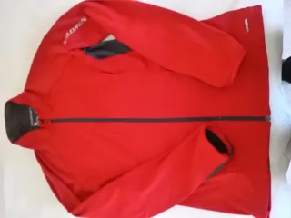Chaqueta Salomon Talla S Roja y Gris