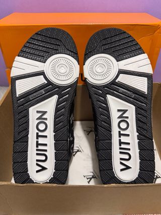 Scarpe Louis Vuitton Uomo Nero Bianco