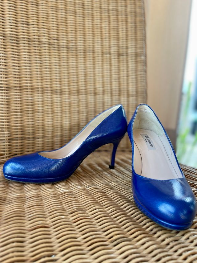 Zapatos de tacón L.K. Bennett azul