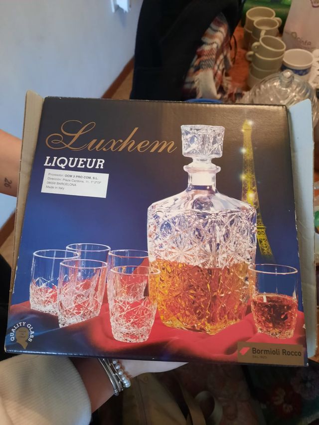 Set Luxhem Liquor Bormioli Rocco