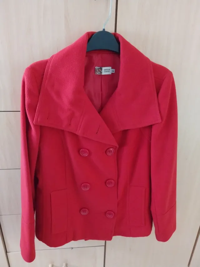Chaqueta Rojo Green Coast Talla 44