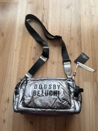 Bolso DogsbyBeluchi Plateado Nuevo