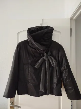 Chaquetón mujer Georges Rech negro/gris