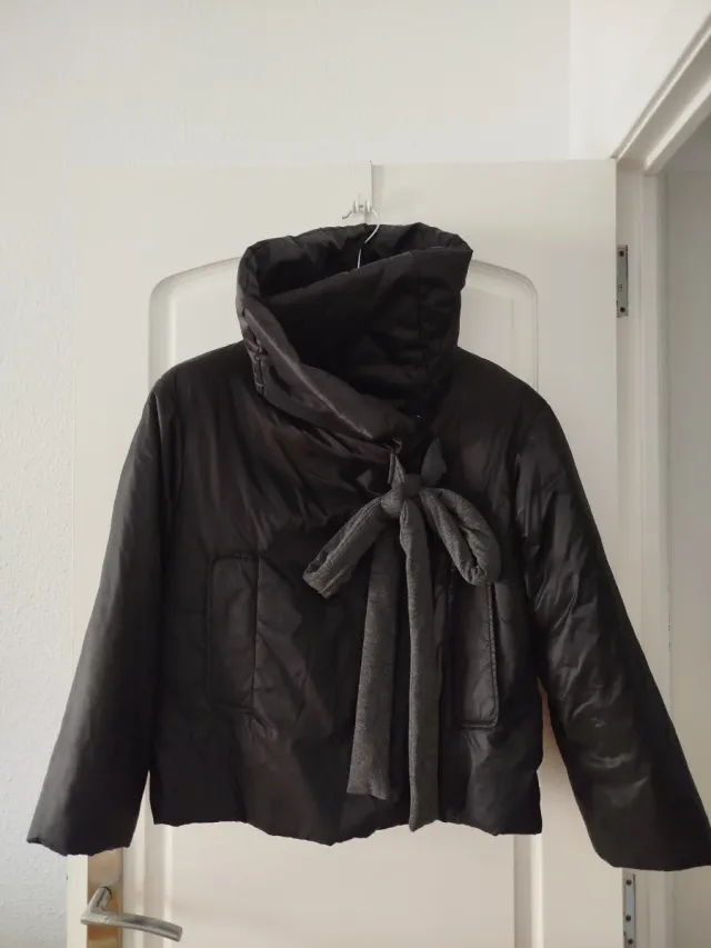 Chaquetón mujer Georges Rech negro/gris