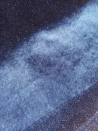 Vestido brillante azul talla XL