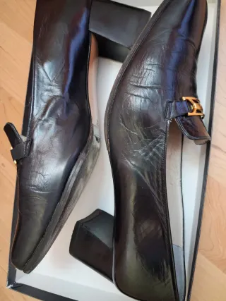 Zapatos de tacón GB Bravo piel negros