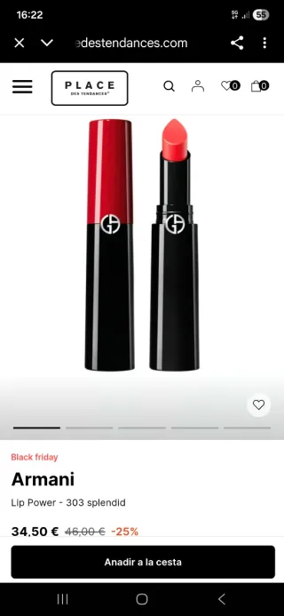 Pintalabios Giorgio Armani Rojo