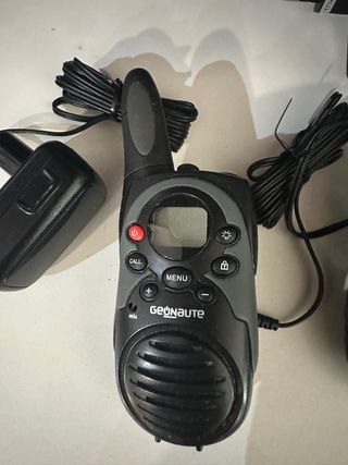 2 Walkie Talkies Geonaute con Cargadores