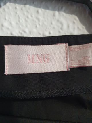 Falda larga fiesta negra