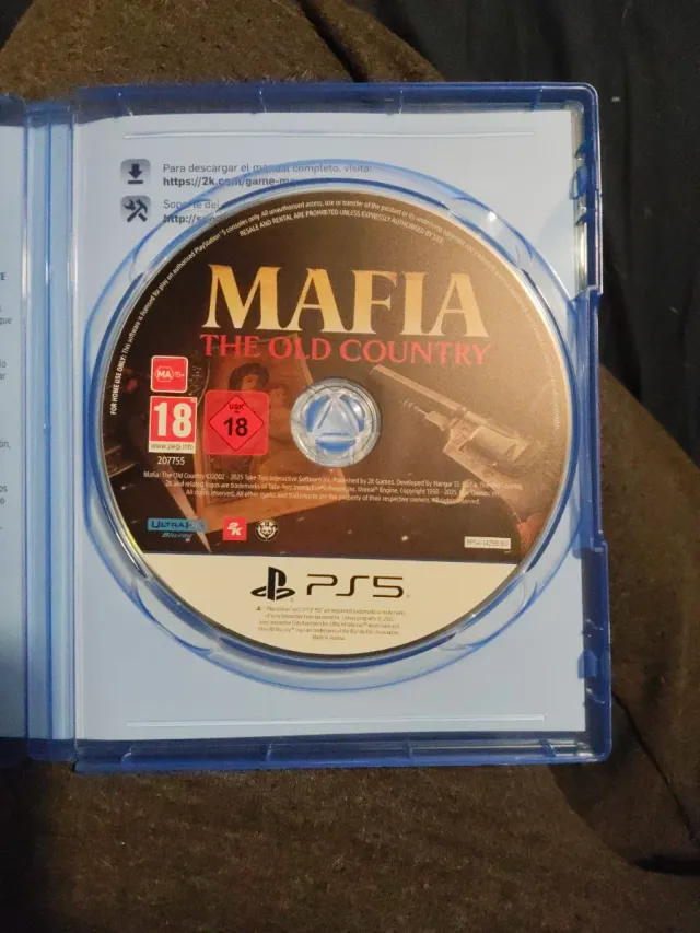 Mafia: El Viejo Continente PS5