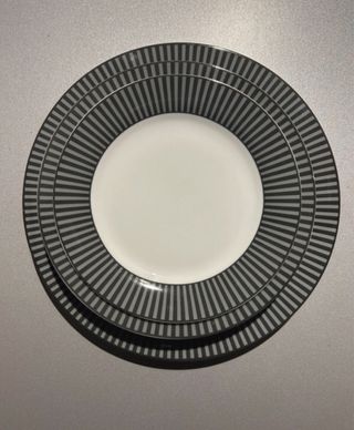 Bitossi Home Set 12 Piatti Grigio Bianco