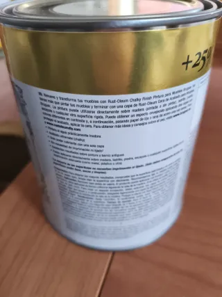 Pintura Rust-Oleum Chalky Finish Blanco Antiguo