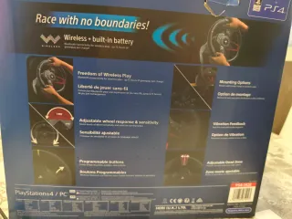 Volante Hori RWA Racing Wheel Apex. PlayStation PC