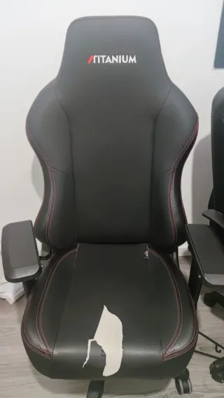 Silla Gaming Negra Master Edition