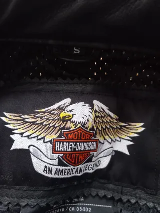 Chaqueta de cuero Harley Davidson Moto