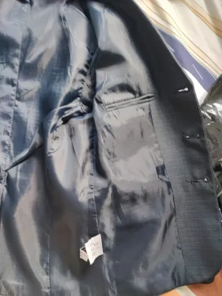 Traje Chaqueta Niño Gris Oscuro Talla 4-5