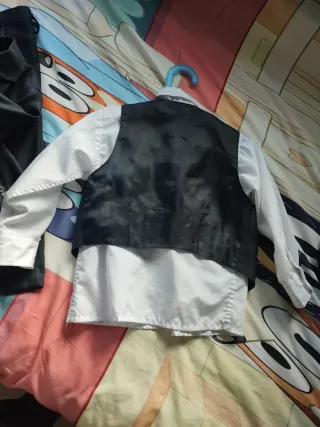 Traje Chaqueta Niño Gris Oscuro Talla 4-5