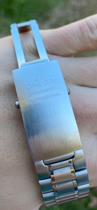 Omega Speedmaster Reloj Automático Negro Plata