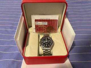 Omega Speedmaster Reloj Automático Negro Plata