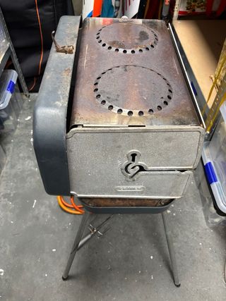 Barbacoa a gas Cramer Classic con valigetta