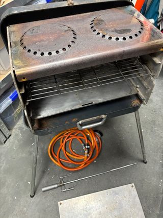 Barbacoa a gas Cramer Classic con valigetta