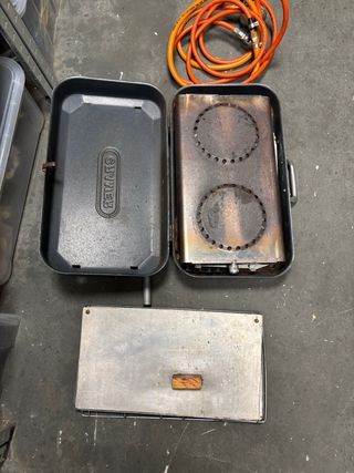 Barbacoa a gas Cramer Classic con valigetta