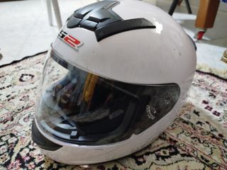 Casco LS2 Talla M Blanco