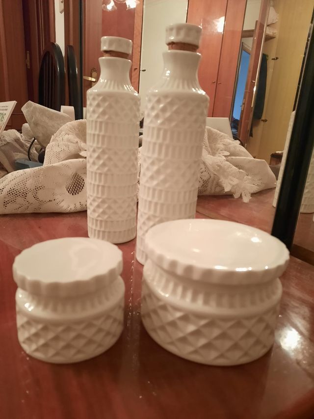 Set Ceramica Os Castros: Bottiglie e Barattoli