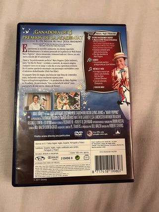 DVD Mary Poppins Edición 45 Aniversario