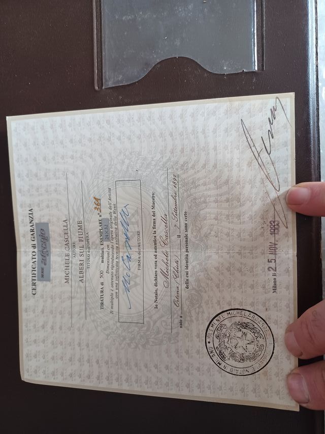 Quadro Michele Cascella - Paesaggio